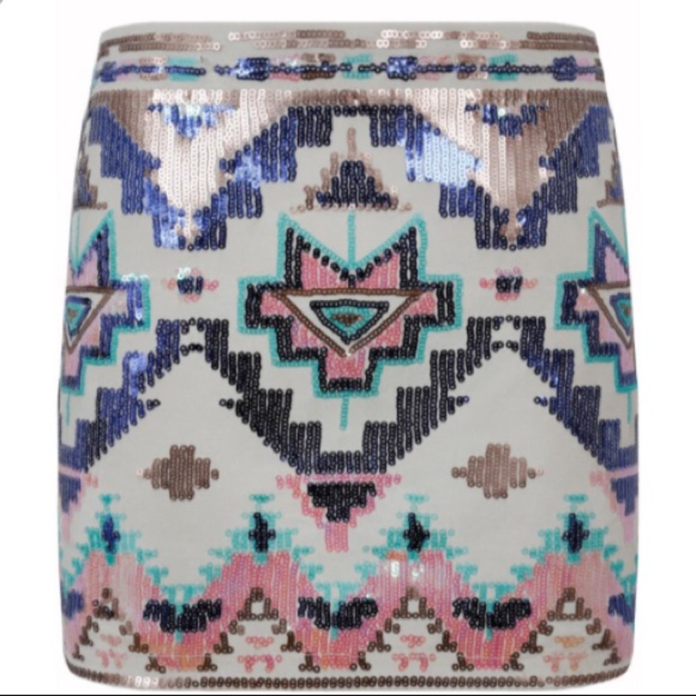 🎉HP🎉✨Aztec Mini Skirt✨ - Picture 2 of 3